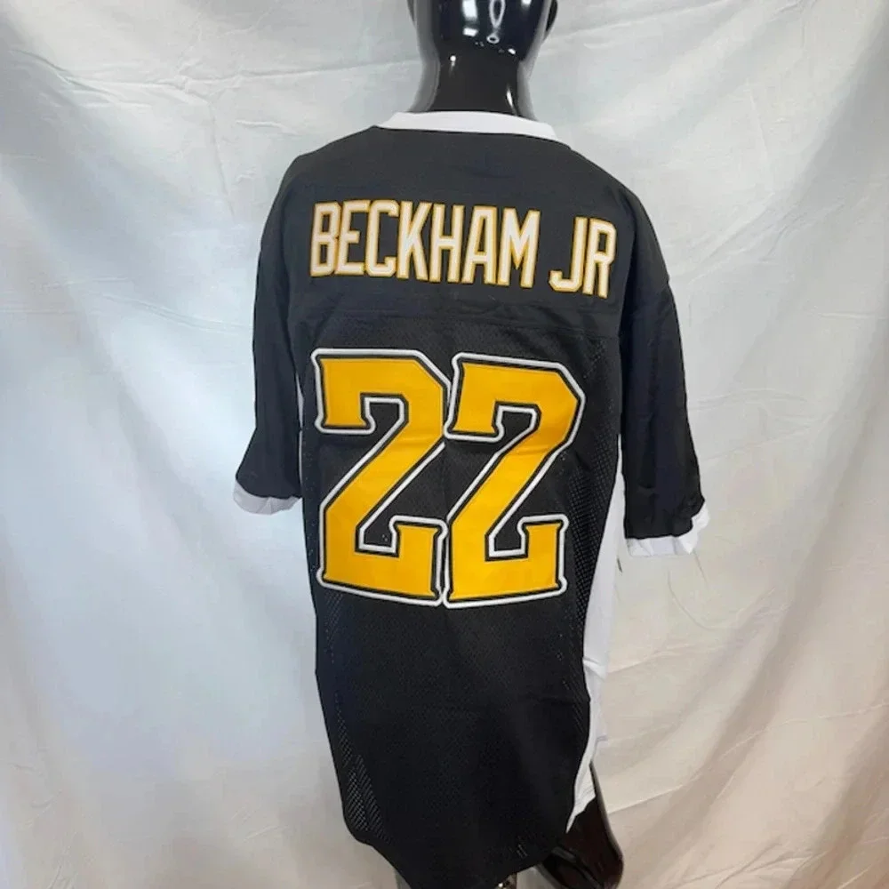 NEW Headgear US Army Odell Beckham Football Jersey Short Sleeve Black Mens 3XL - Picture 2 of 9